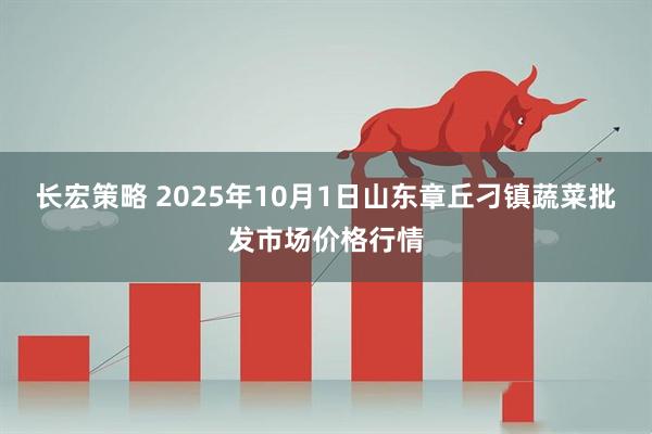 长宏策略 2025年10月1日山东章丘刁镇蔬菜批发市场价格行情